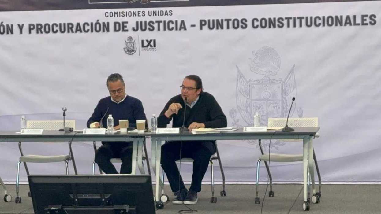 Sesión de Comisiones Unidas del Congreso de Querétaro durante análisis de reforma judicial para elección popular de jueces 2027