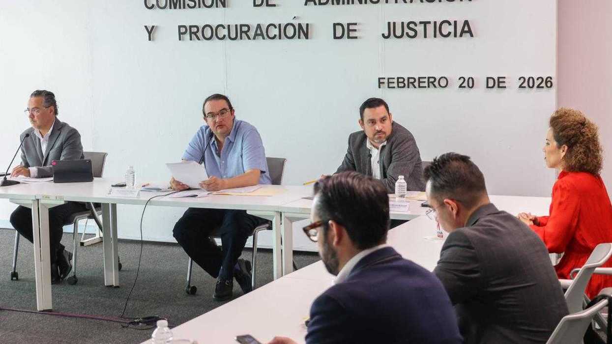 Sesión de la Comisión de Administración y Procuración de Justicia del Congreso de Querétaro donde se aprobó reforma de justicia cívica con perspectiva de género