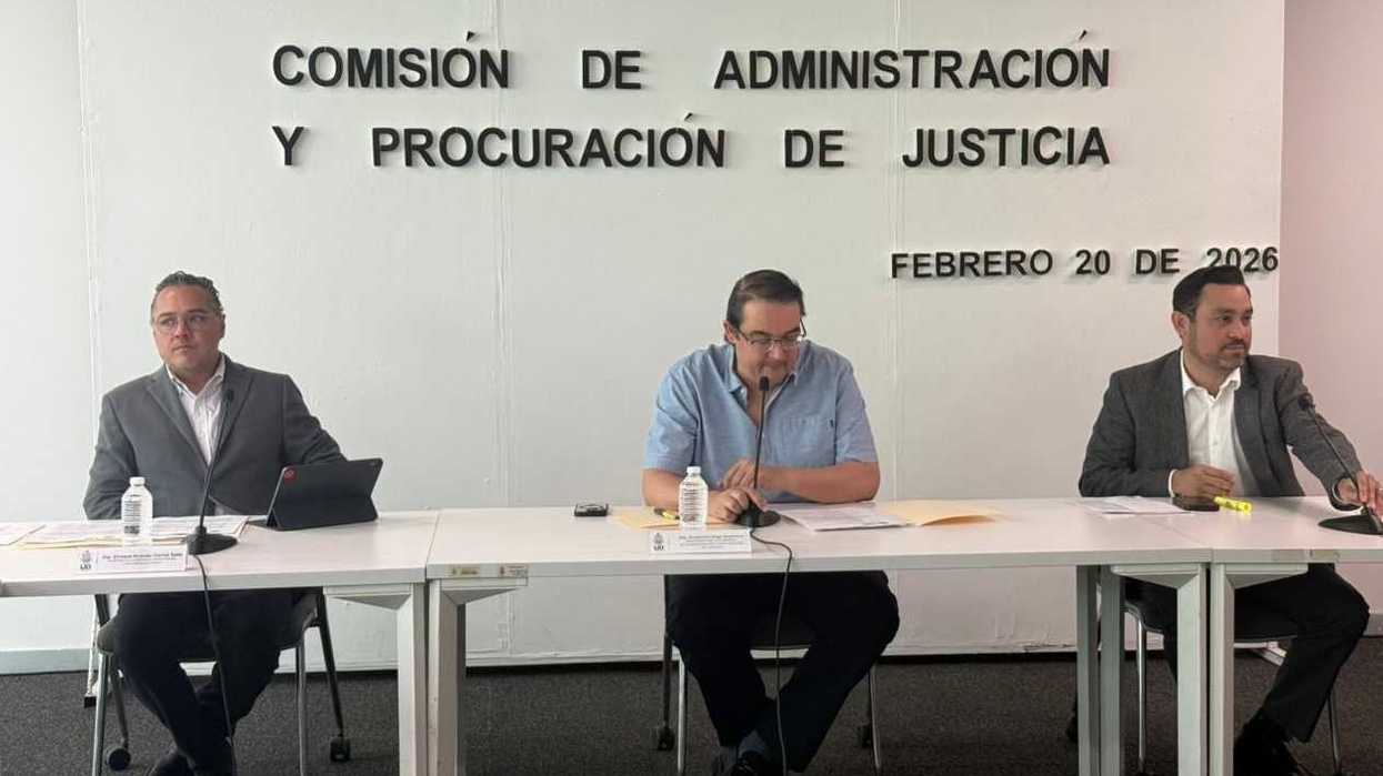 Sesión de la Comisión de Justicia del Congreso de Querétaro donde se aprobó perspectiva de género para policías municipales
