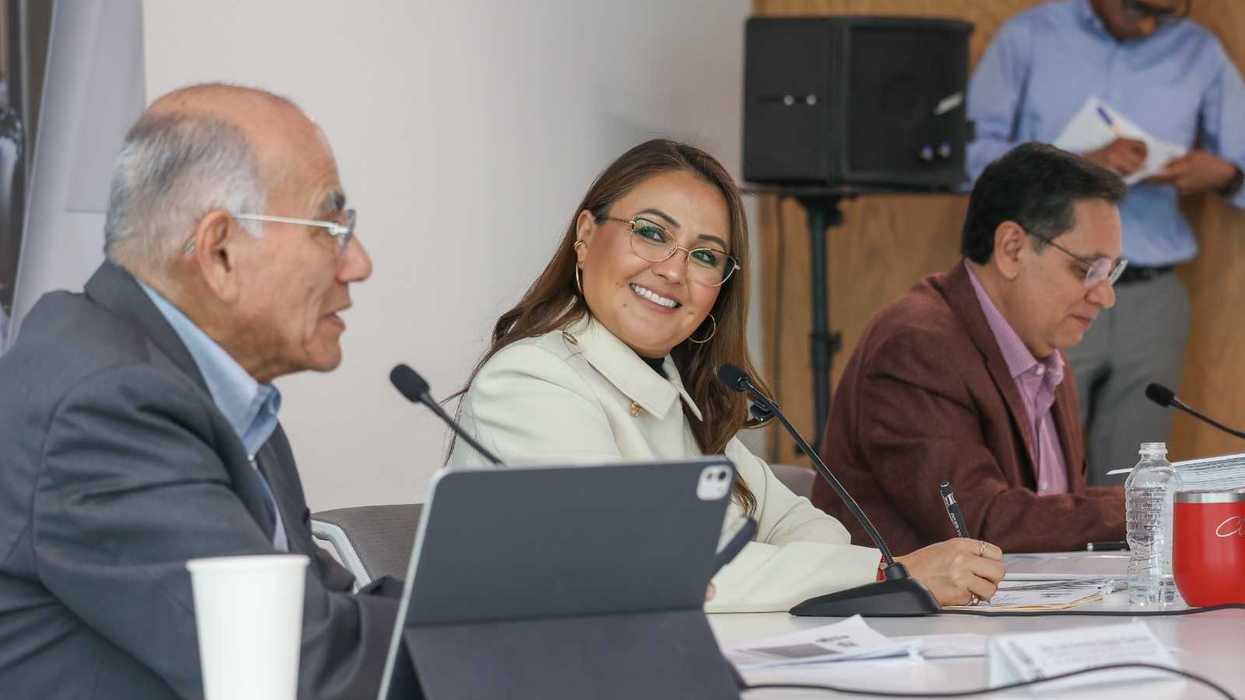 Sesión de la Comisión Especial de Vigilancia del Congreso de Querétaro donde quedó en suspenso el dictamen de Tequisquiapan