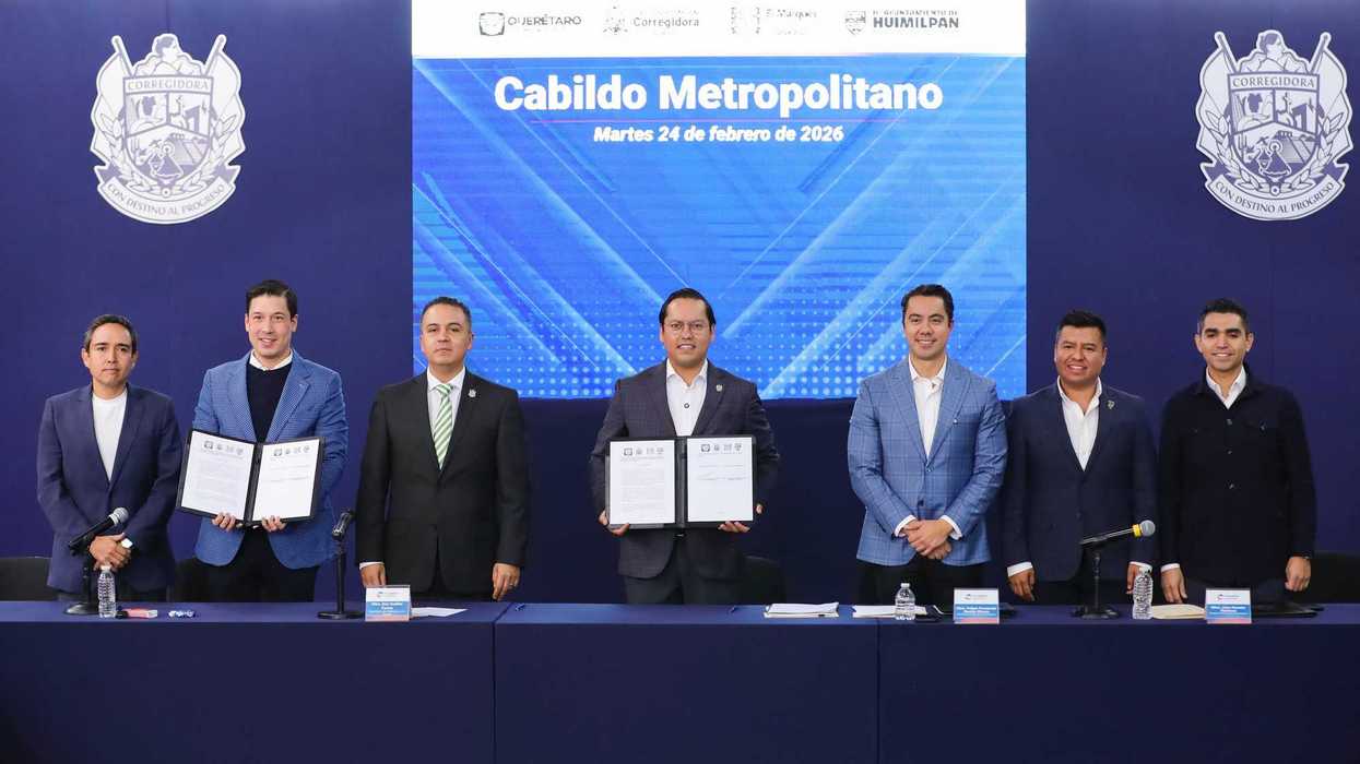 Sesión del Cabildo Metropolitano de Querétaro donde Chepe Guerrero asume la presidencia en el CAM El Pueblito