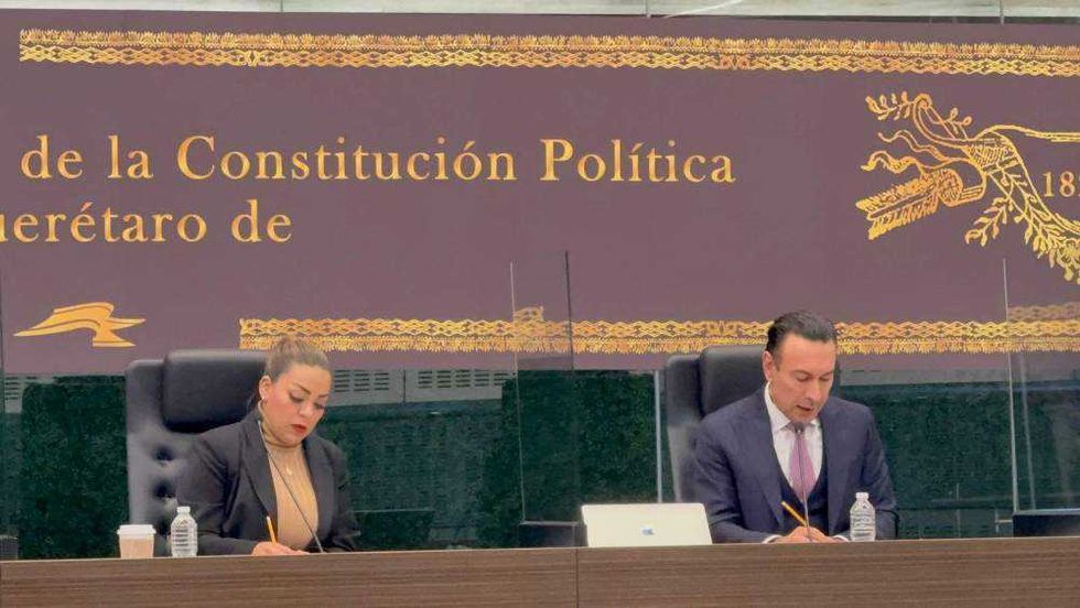 Sesión del Congreso de Querétaro donde se aprobó el Paquete Económico 2026.