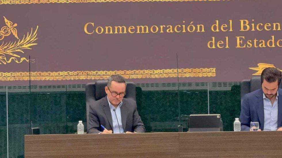 Sesión del Congreso de Querétaro donde se aprobó el Paquete Económico 2026.
