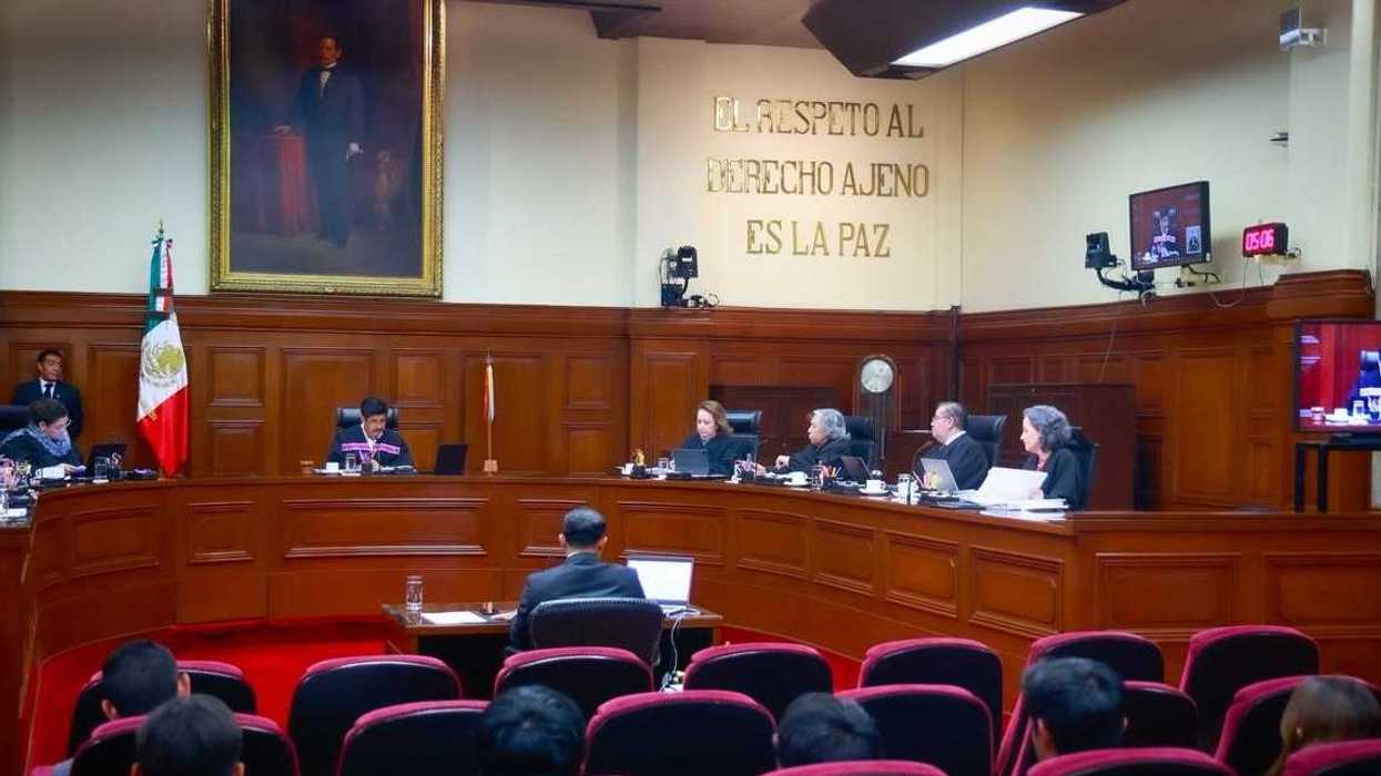 Sesión del Pleno de la SCJN durante discusión sobre protección a periodistas en México, febrero 2026