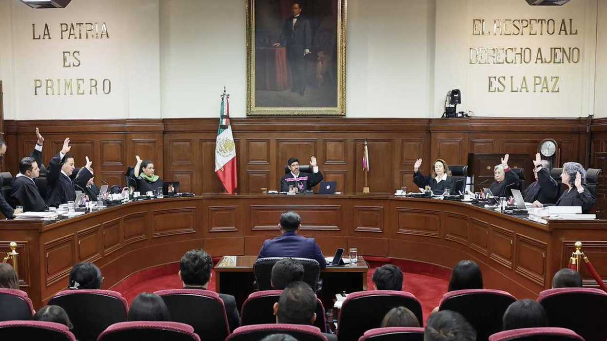 Sesión del Tribunal Pleno de la SCJN en la que se resolvieron los amparos en revisión sobre derechos laborales de trabajadores del campo