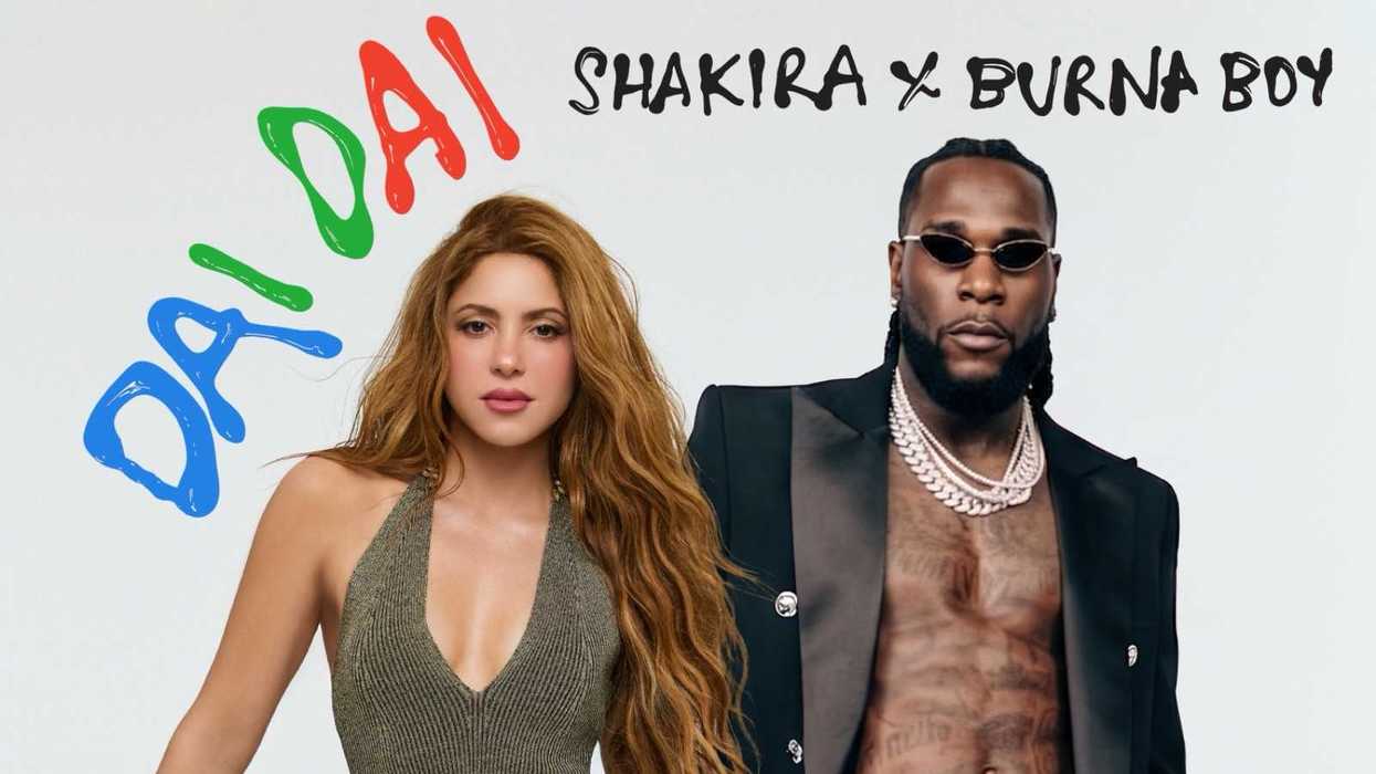 Shakira y Burna Boy en grabación de Dai Dai, tema oficial del Mundial 2026 FIFA México