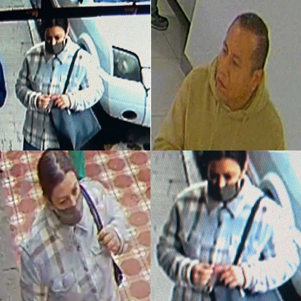 Si los reconoces denuncialos, roban a cuentahabientes en San Juan del Río.