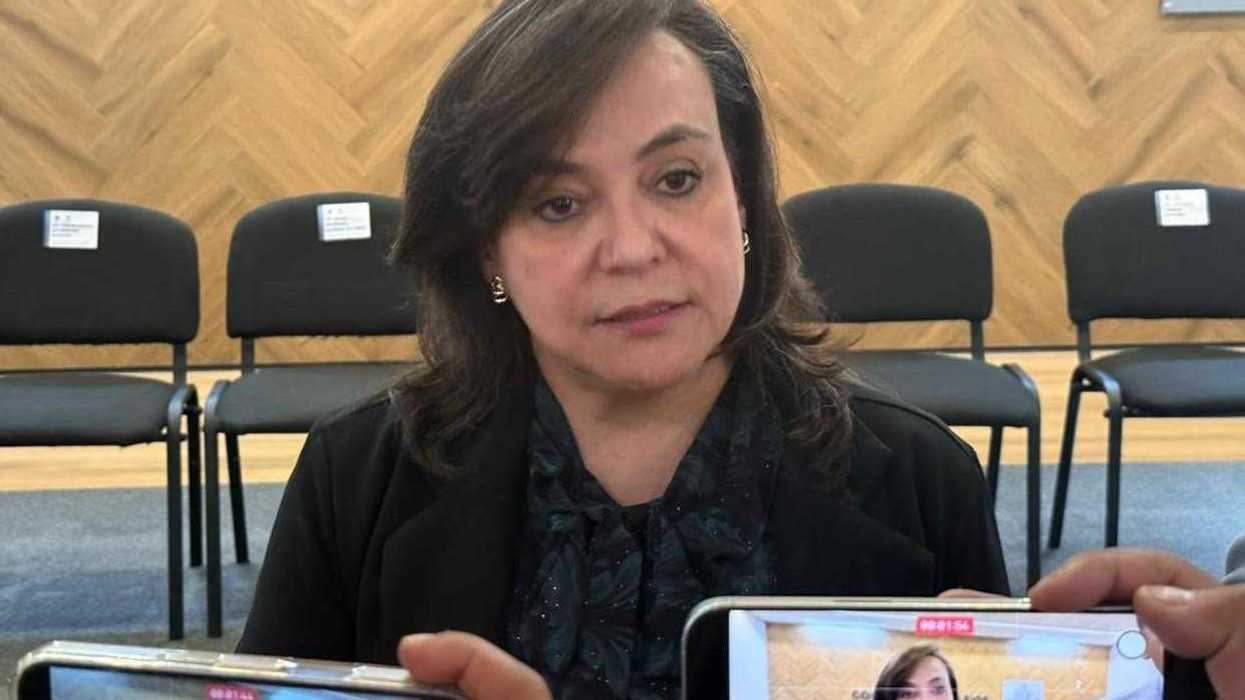 Silvia Amaya Llano rectora de la Universidad Autónoma de Querétaro informa resultados de auditoría federal a la UAQ