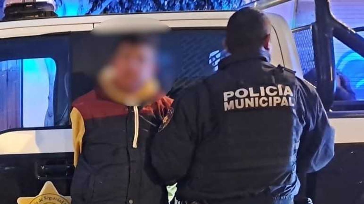 Sistema de videovigilancia CAE 9-1-1 permite detención de sospechoso de robo en avenida Corregidora Querétaro.