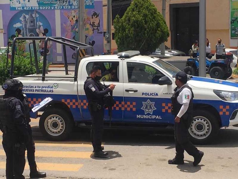 Sujeto armado causa movilización policiaca en San Juan del Río
