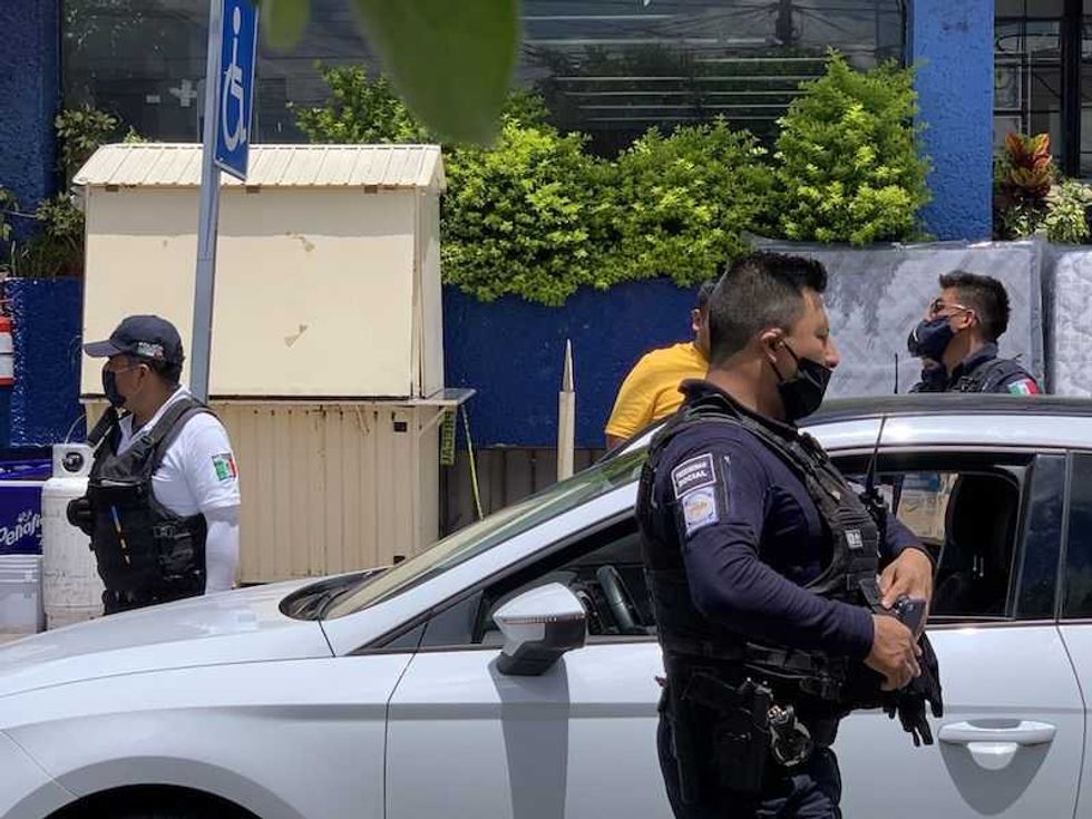 Sujeto armado causa movilización policiaca en San Juan del Río