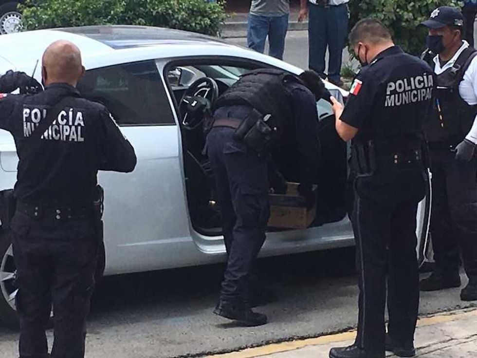 Sujeto armado causa movilización policiaca en San Juan del Río