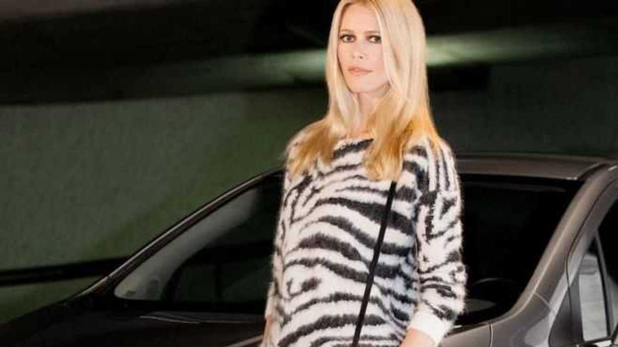 Supermodelo Claudia Schiffer. FOTO/NOTIMEX