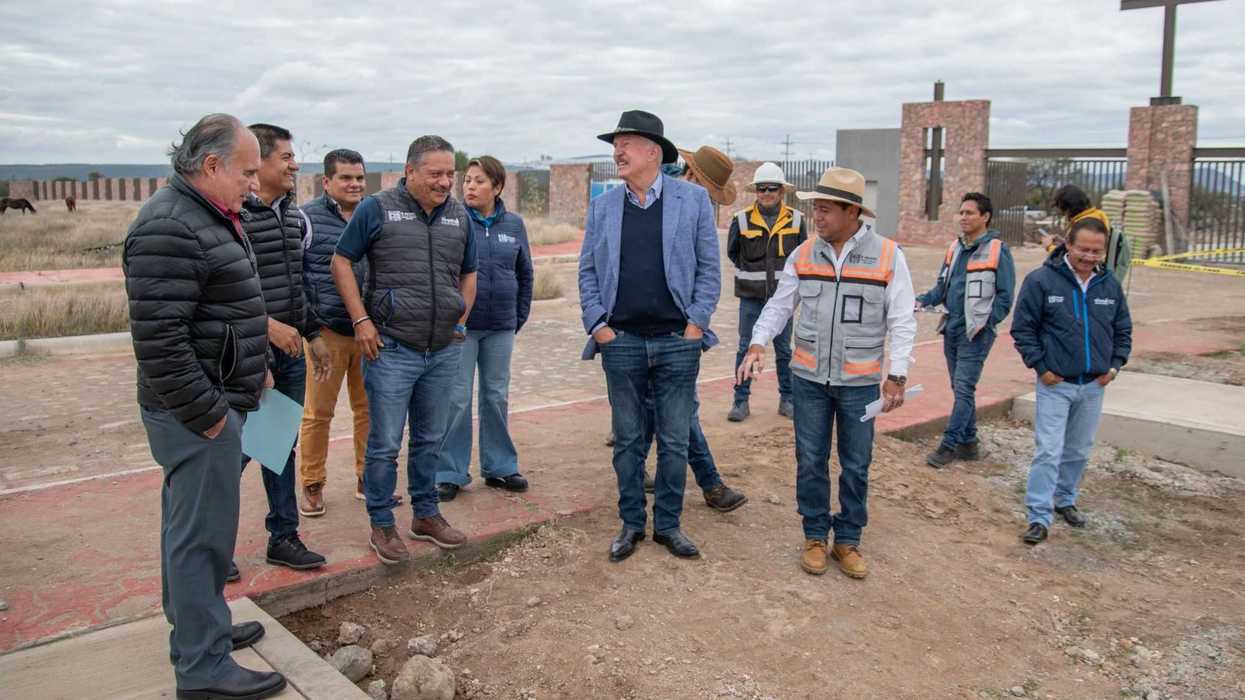 Supervisan obras de infraestructura en El Marqués.