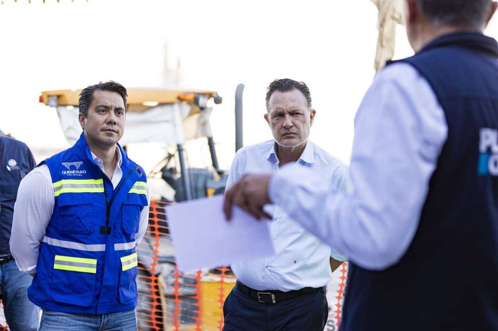 Supervisi\u00f3n de obras de control pluvial en bordos Cuates y dren Obreros en zona norte de Quer\u00e9taro