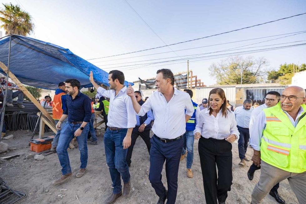 Supervisi\u00f3n de obras de control pluvial en bordos Cuates y dren Obreros en zona norte de Quer\u00e9taro