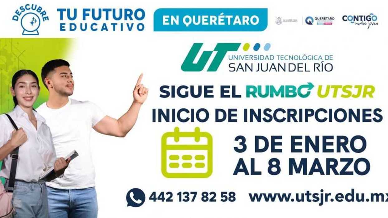 Tecnológica de San Juan del Río convoca a nuevo ciclo en enero 2024.