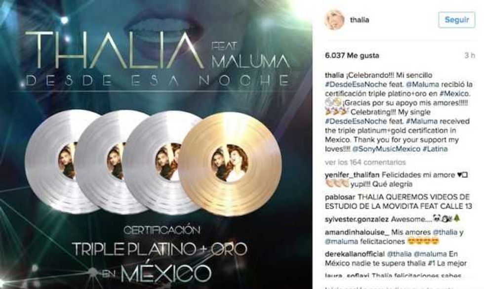 thalia-celebra-exito-instagram