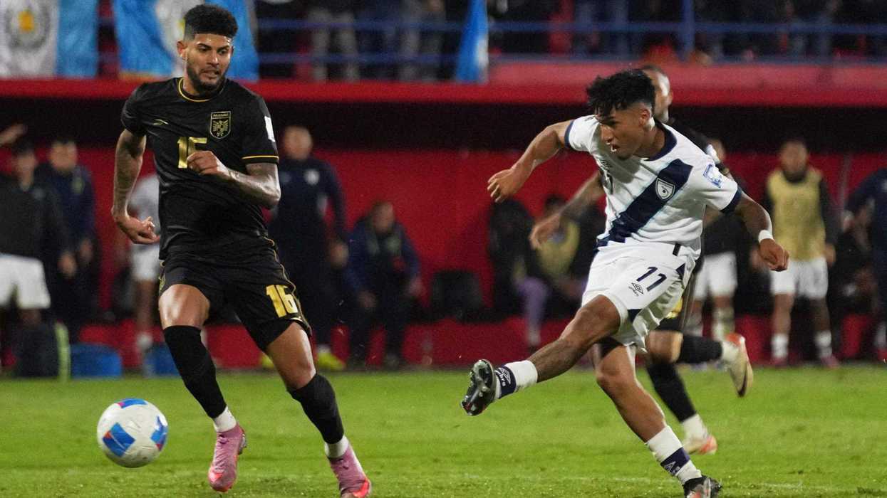 Thomas Christiansen celebra la histórica clasificación de Panamá al Mundial. AP.