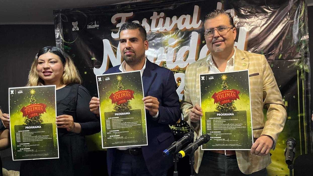 Tolimán espera más de 10 mil visitantes en el Festival de Navidad que incluye ballet, pastorelas, villancicos y presentación de Gerardo Urquiza del 30 de noviembre al 20 de diciembre.
