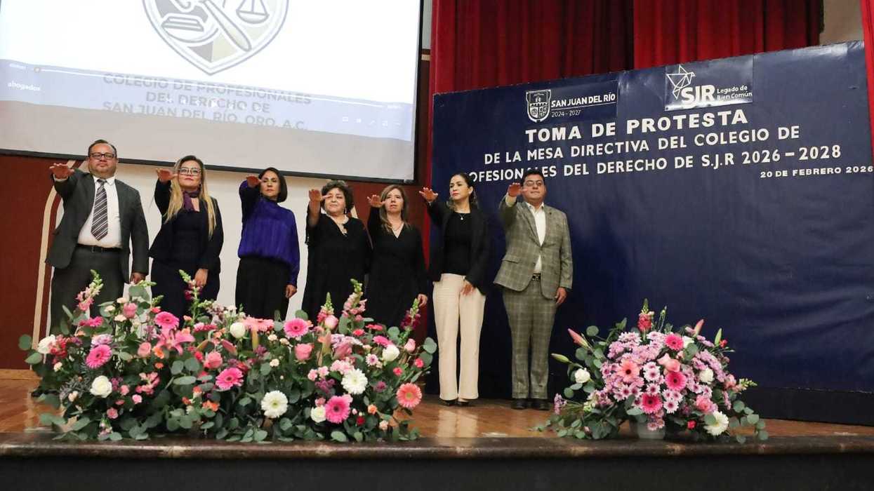 Toma de protesta de la Mesa Directiva del Colegio de Profesionales del Derecho de San Juan del Río para el periodo 2026-2028