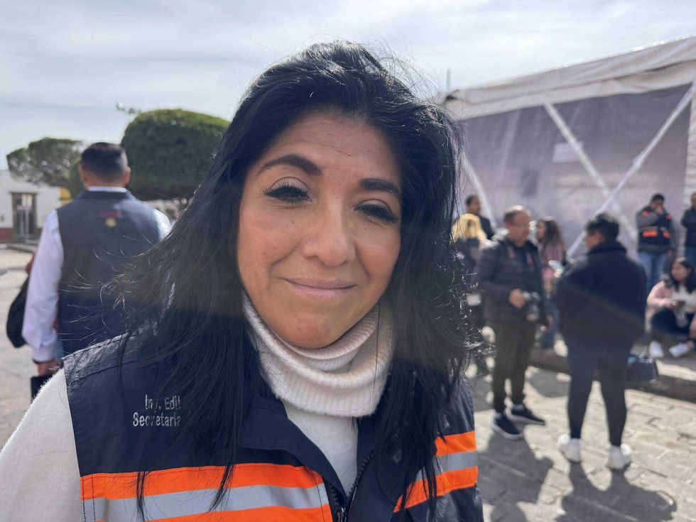 Trabajos de rehabilitación del colector sanitario en calle Pablo Cabrera, San Juan del Río, Querétaro.