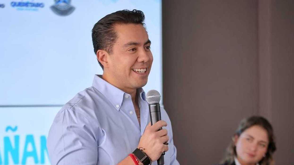 Tramo de la carretera federal 57 en Querétaro capital, donde el municipio gestionó casi 30 millones de pesos para trabajos de mantenimiento en el acceso desde la Cuesta Porcelana