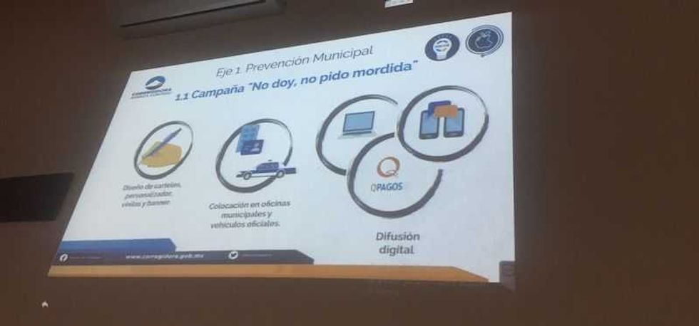 transparencia eje central de gobierno en corregidora