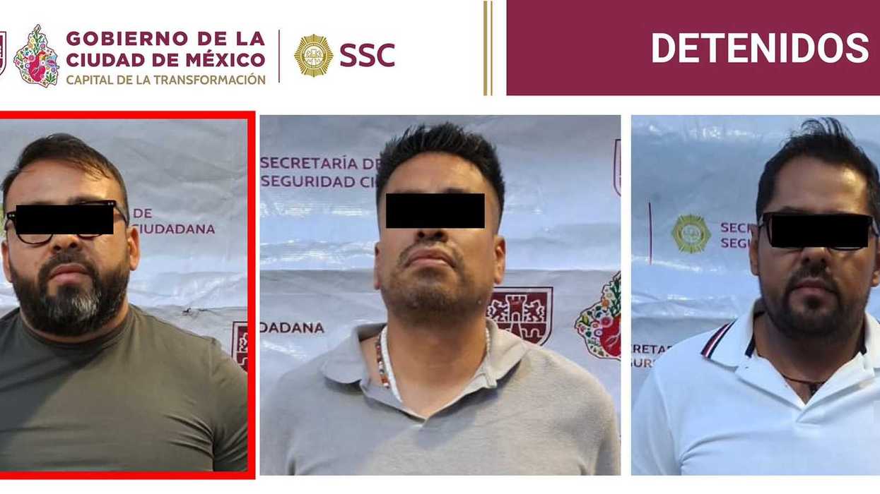 Tres detenidos en Benito Juárez que la SSC relaciona con un posible grupo de extorsión en la Ciudad de México