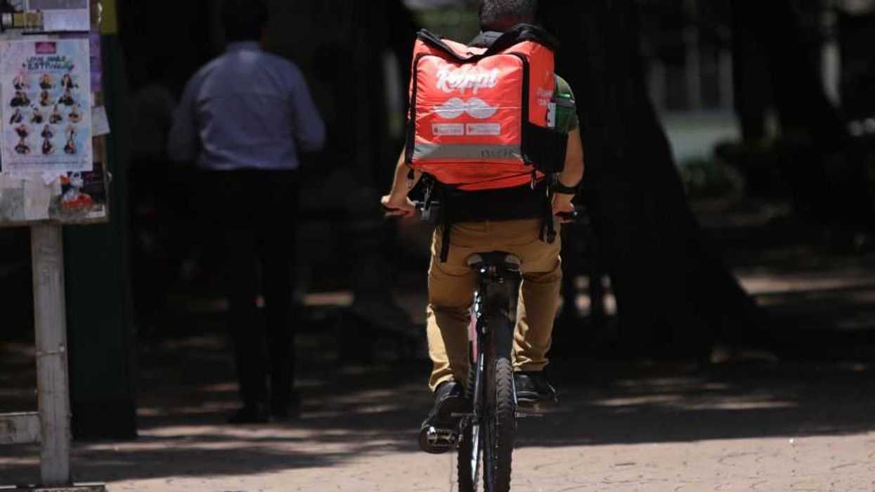 Uber y Rappi se afianzan en México impulsando la digitalización y formalidad. EFE/Sáshenka Gutiérrez.