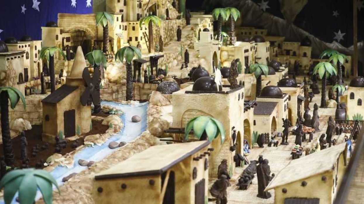 Un dulce homenaje a Picasso y el Guernica. EFE/Salas.