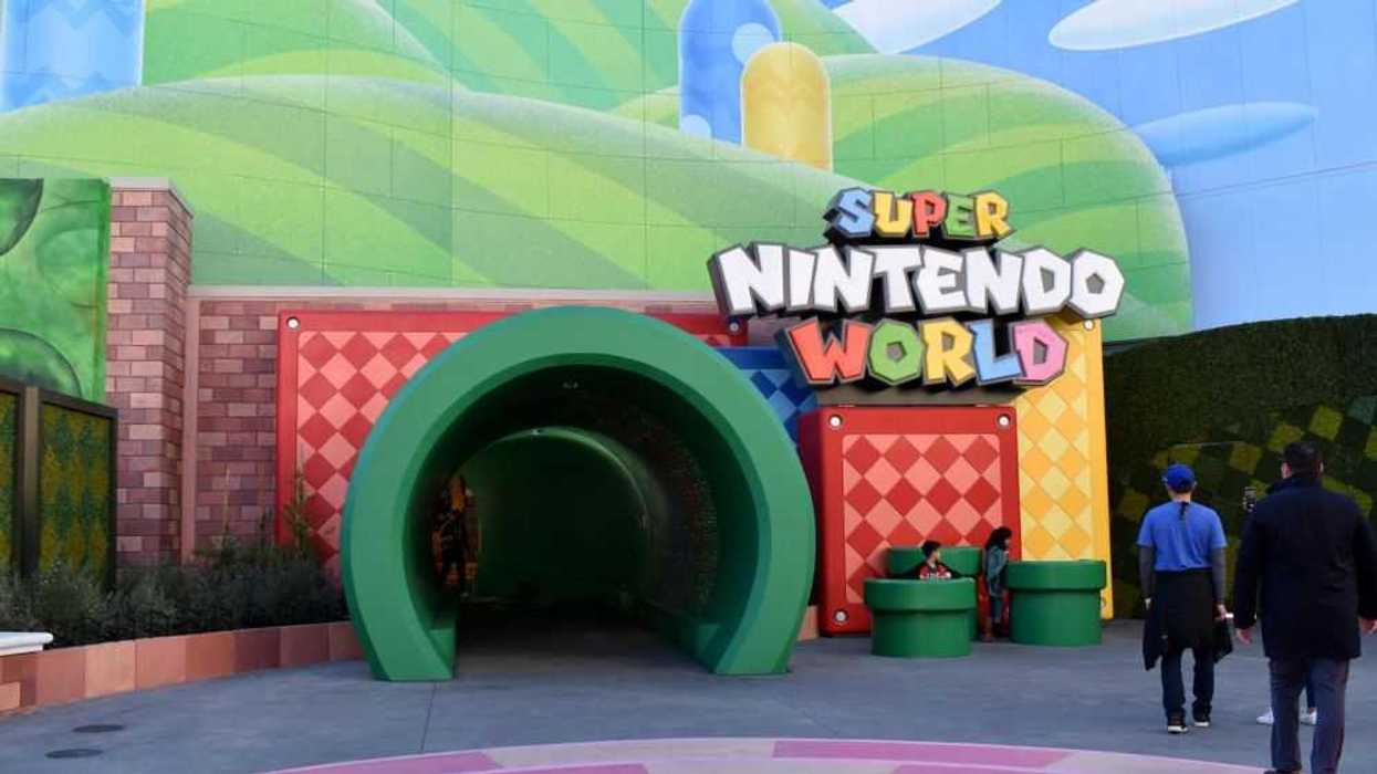 Universal Studios Hollywood inaugura una sección inmersiva sobre Mario Bros. EFE/Mónica Rubalcava.