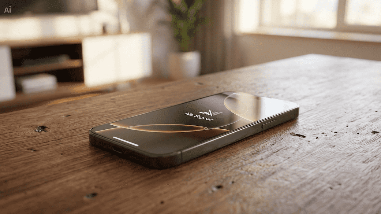 Usuario consulta desde un teléfono el portal oficial para registrar una línea celular.