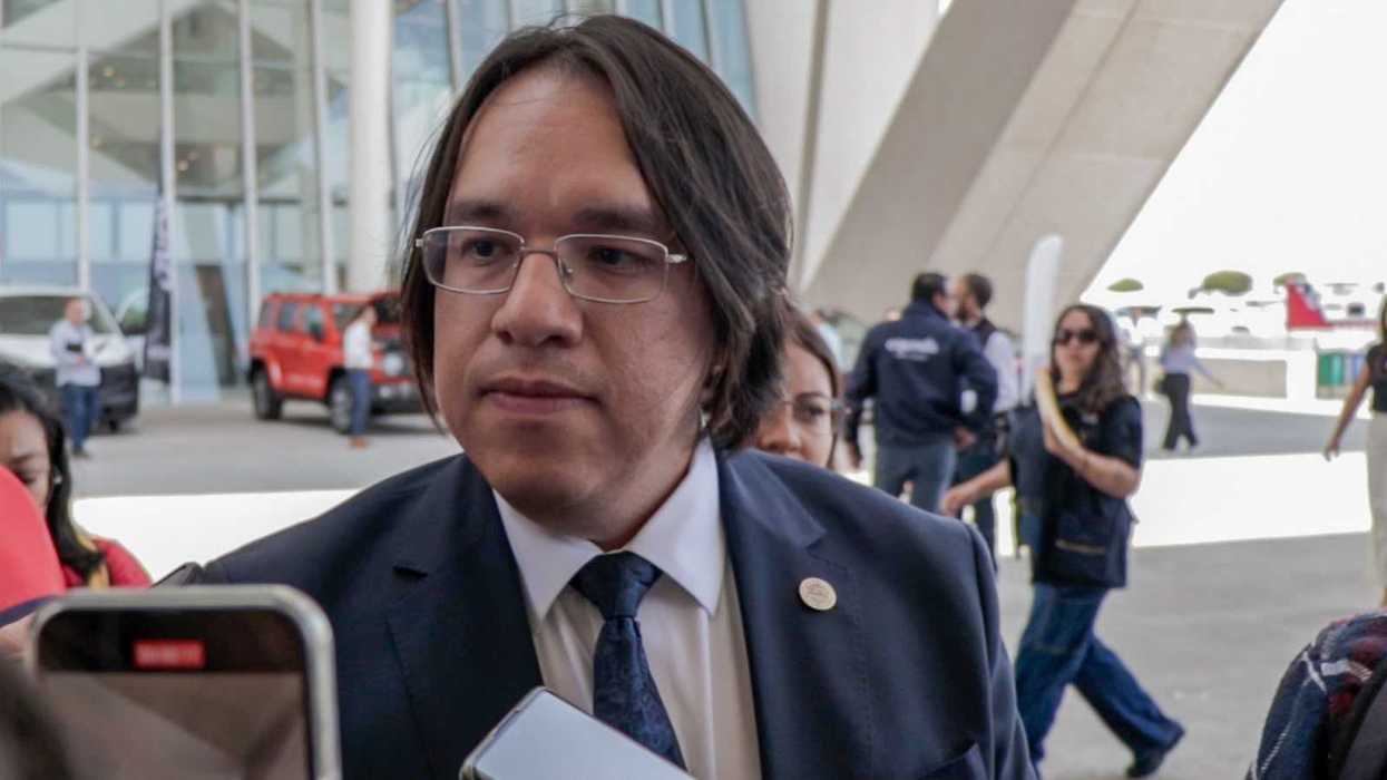 Víctor Antonio de Jesús Hernández, fiscal general de Querétaro, durante un acto público en el estado.