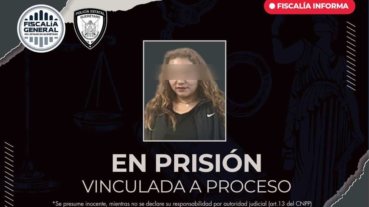 Vinculan a proceso a mujer por robo en comercio de Querétaro