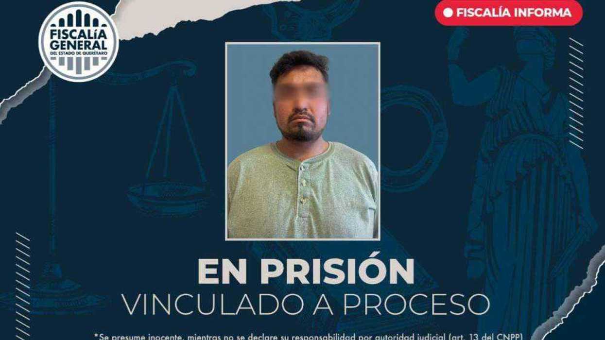 Vinculan a proceso a responsable de homicidio en Tequisquiapan.