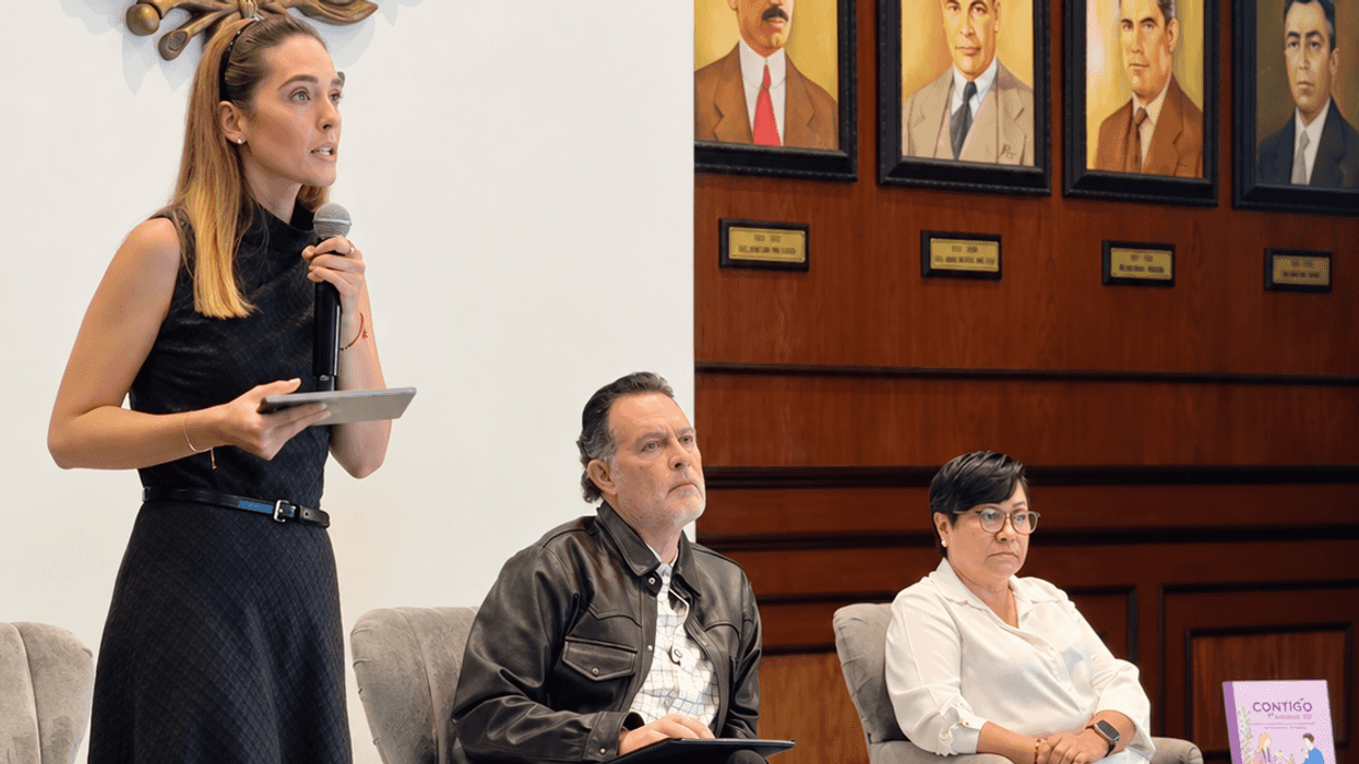 Virginia Hernández Vázquez, secretaria de la Juventud, presenta indicadores de salud mental de jóvenes en Querétaro.