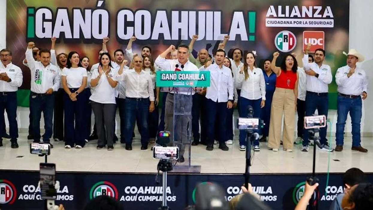 Vista del Pleno del Congreso del Estado de Coahuila, con sede en Saltillo, integrado por 25 diputaciones.