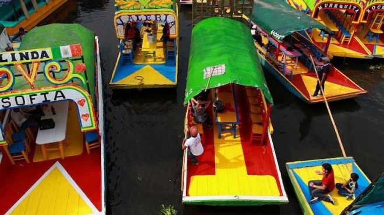 Xochimilco trajineras