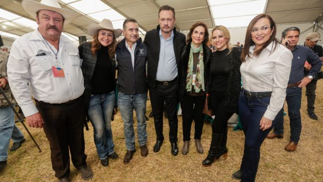 Premiación a expositores durante la Expo Internacional Ganadera.