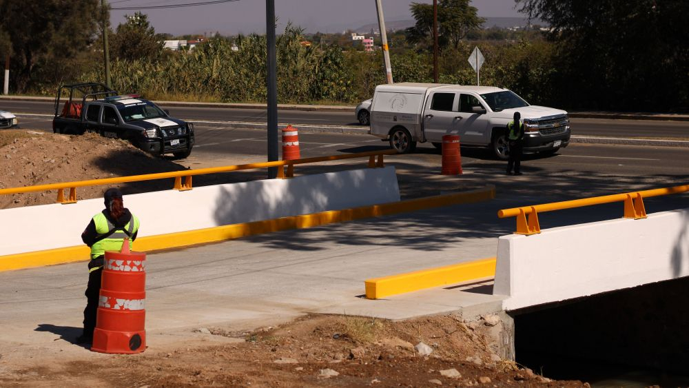 Se le realizaron remodelaciones al puente que se ubica en el acceso a la comunidad Casa Blanca.