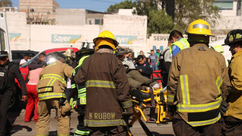 Trágica muerte de bebé en brutal carambola en la México Querétaro.(Fotos: Leslye Aparicio).