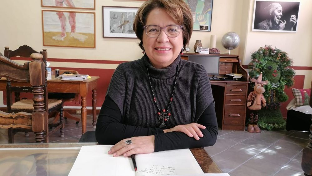 Rosa Estela Reyes García, delegada del Instituto Nacional de Antropología e Historia (INAH) en Querétaro.