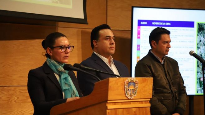 El presidente municipal de Querétaro, Luis Bernardo Nava Guerrero, presentó el Plan de Obra Anual del Municipio para este 2023, aprobado en sesión de cabildo.