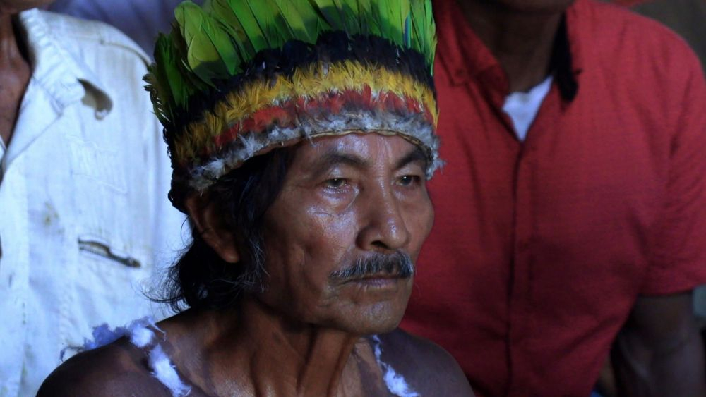 Bailar, una estrategia de indígenas colombianos para recuperar su cultura. EFE/ Juan Diego López.