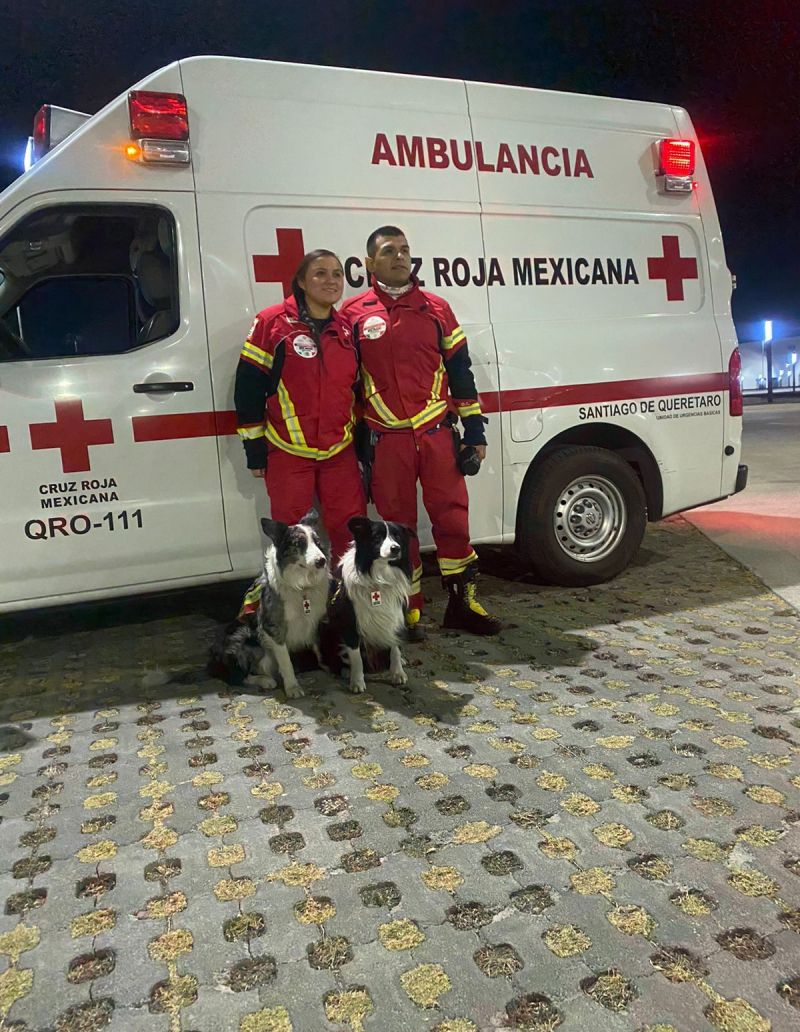 Cruz Roja Querétaro apoya en labores de rescate en Turquía.