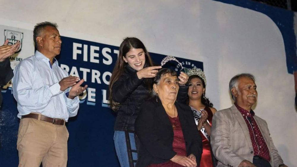 Presiden Roberto Cabrera y Georgina Sánchez, fiestas patronales.