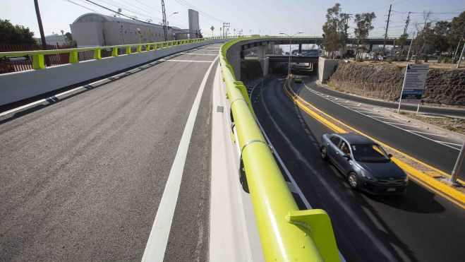 Gobernador Mauricio Kuri abre Puente de Sombrerete en Querétaro.