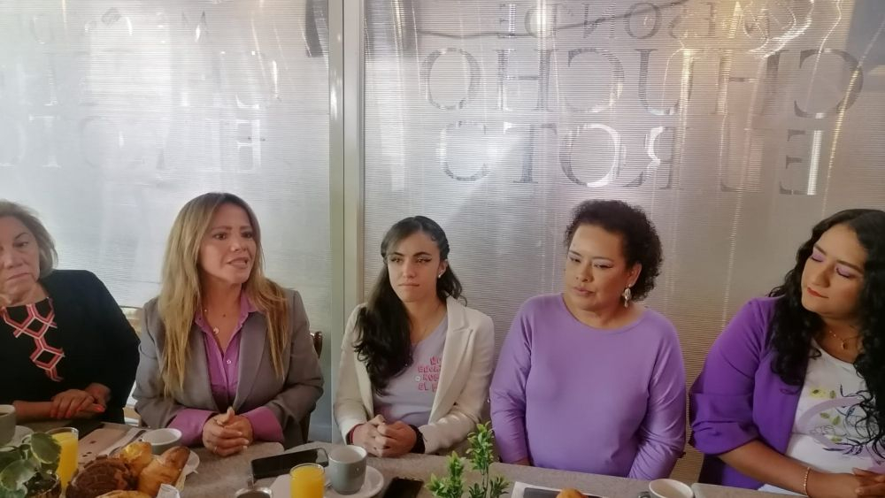 Denuncian mujeres morenistas "persecusión política" de PAN y PRI.