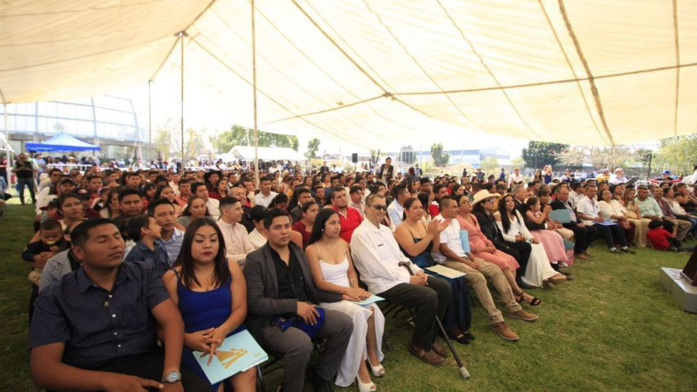 Celebran 341 matrimonios colectivos en San Juan del Río.